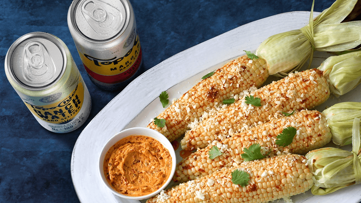 Grilled Corn with Chipotle Butter