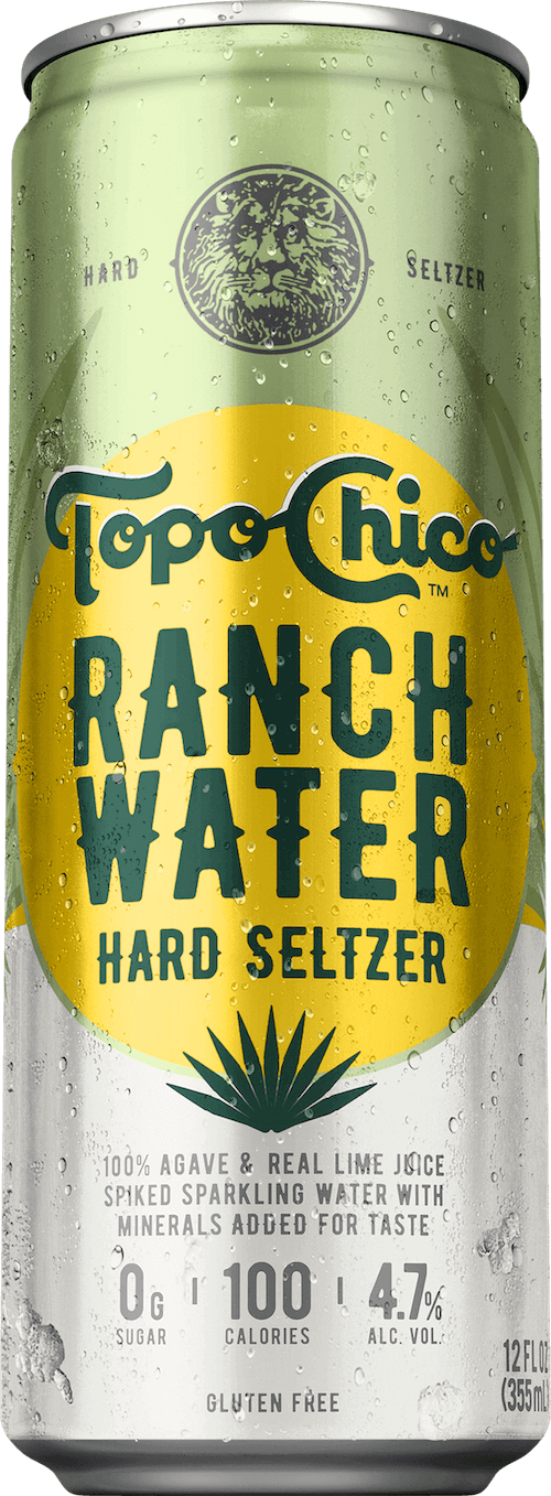 Ranch water topo chico hard seltzer
