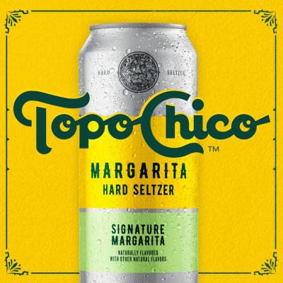Topo Chico Margarita Hard Seltzer. Yes, really. Link in bio